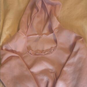 Altar'd State Pink Cozy Hoodie Intimates